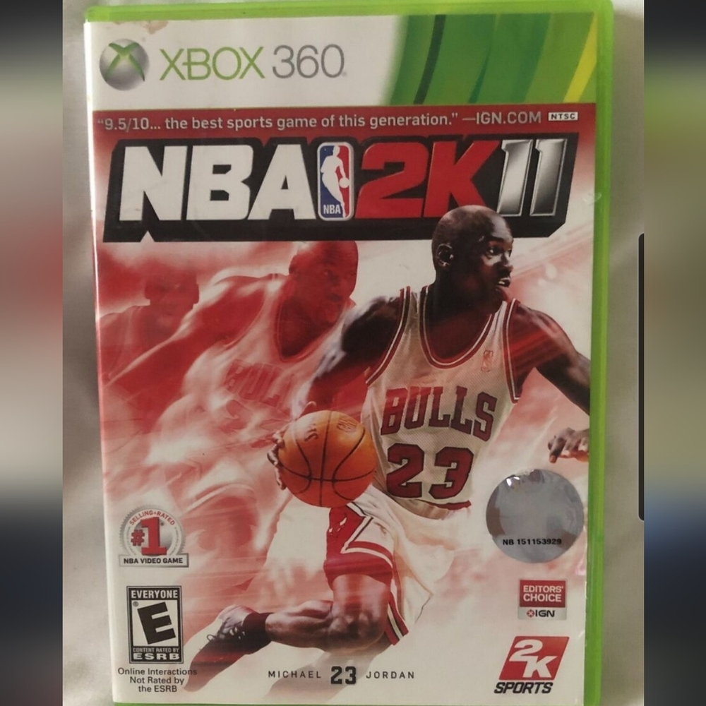 XBOX 360 NBA2K11 Video Game